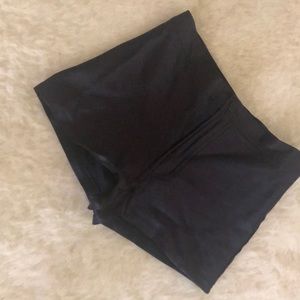 Black AA disco Shorts